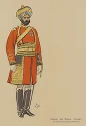 Officier 4e Bengal Cavalerie