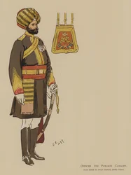 Officier 5e Punjaub Cavalerie