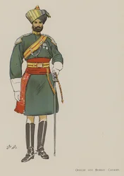 Officier 6e Bombay Cavalerie