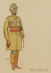 Officier 7e Bombay Lancers