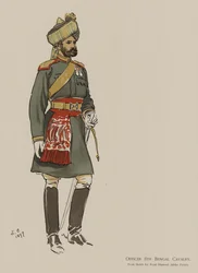 Officier 8e Bengal Cavalerie