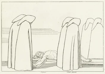 Huichelaars, Inferno, Canto 23 (gravure)