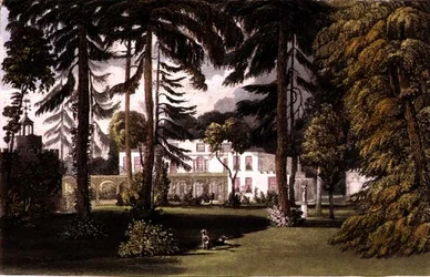 Pelling Place, tuinzijde, uit Ackermann