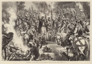 Kerstmis aan het hof van Koning Arthur