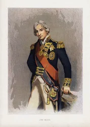 Admiraal Lord Nelson, Britse marinecommandant