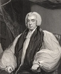 Dominee Beilby Porteus, gegraveerd door H. Meyer, uit 