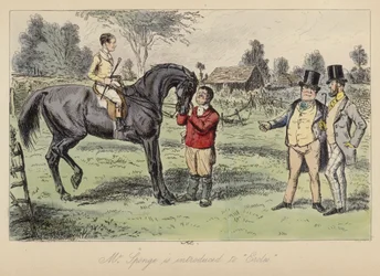 John Leech illustratie voor Mr Sponge