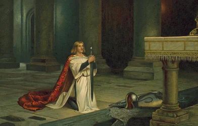 De Vigil (kleurenlitho)