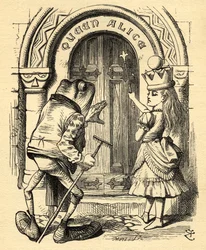 Alice en de kikker, illustratie uit 