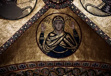 Mozaïek van de Katholikon, klooster van Hosios Loukas (UNESCO Werelderfgoedlijst)