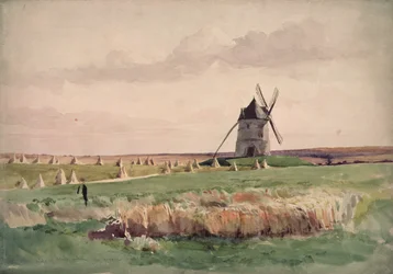 Het slagveld van Crecy, 26 augustus 1346