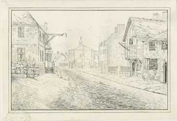 Rugeley Stad - Wolseley Brug naar de Lichfield Road