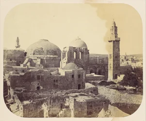 Koepel van het Heilig Graf, Jeruzalem, 1860s