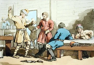 Een Kaback, geëtst door de kunstenaar, gepubliceerd 1803