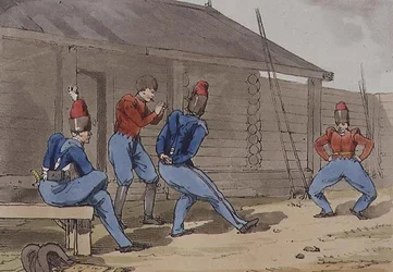 Kozakkendans, plaat 17 uit Volume I van 