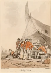Suttling Booth, ca. 1808