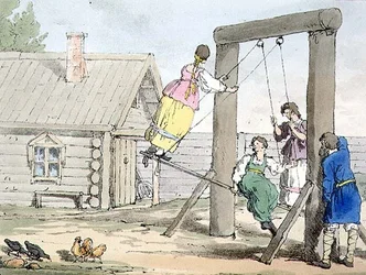 De schommel, plaat 84 uit Volume III van 
