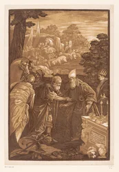 Abraham en Melchisedek