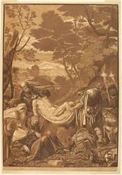 De graflegging, naar Jacopo Bassano