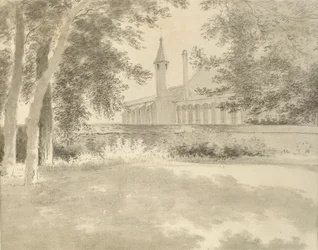Balliol Chapel en Bibliotheek vanuit het Bos, 2 augustus 1783