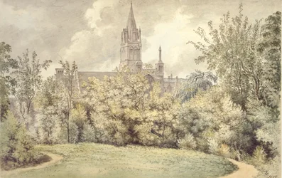 Christ Church Cathedral vanuit de tuin van de deken