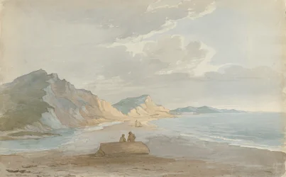 Het Strand bij Charmouth