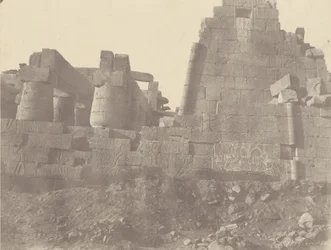 [Karnac, Hypostyle Hal, Noordelijke Muur, Buitenkant, Nr. 1 bis]