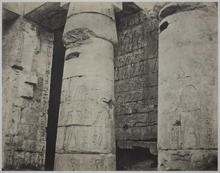 Medinet Habu, Mortuarium Tempel van Ramses III, Linkermuur