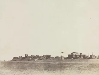 Uitzicht op Luxor
