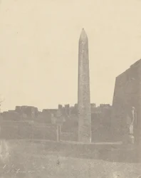 Luxor, Obelisk (Westzijde)