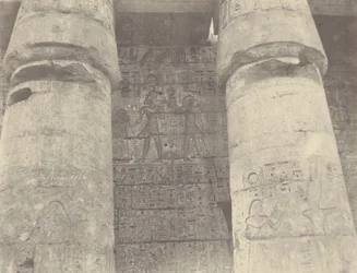 Médinet Habou, Paleis van Ramsès Méïamoun, Linkerwand