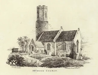 Allerheiligenkerk in het Dorp Intwood