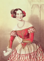 Madame Sontag als Rosina in 