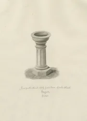 Castle Kerk - Doopvont in de kerk