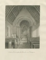Castle Kerk - Interieur van de kerk
