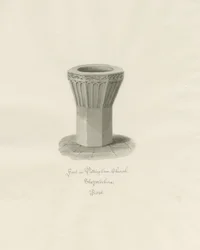 Doopvont in Pattingham Church