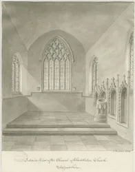 Interieur van Cheddleton Kerk