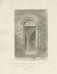 Interieur van Standon Kerk