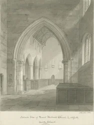 Lichfield - Interieur van St. Michael