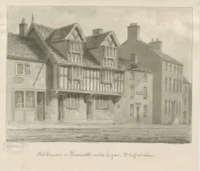 Newcastle-under-Lyme - Oude Huizen
