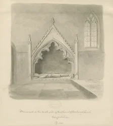 Norbury Kerk - Monument voor Ralph le Botiler