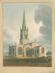 Oxfordshire - Bloxham Kerk, 1802