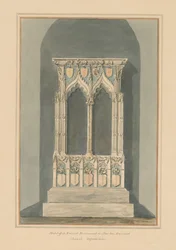 Oxfordshire - Stanton Harcourt Kerk - Monument