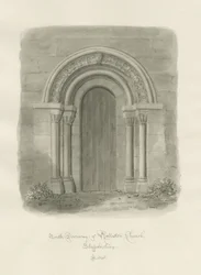 Rolleston Kerk - Noord Deur