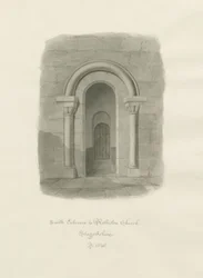 Rolleston Kerk - Zuidelijke Ingang