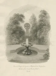Rolleston Hall - Oude kruis