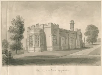 Tixall - Kapel bij Tixall Hall