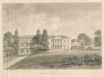 Tixall Hall en Poortgebouw