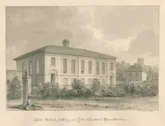 Worcestershire - Droitwich - Blauwe School