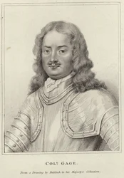 Portret van Sir Henry Gage